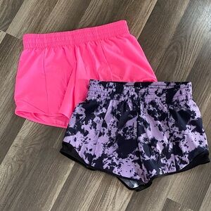 Athletic Works Black and Pink Shorts